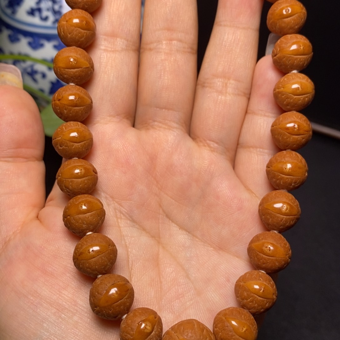 凤眼菩提手串尼泊尔