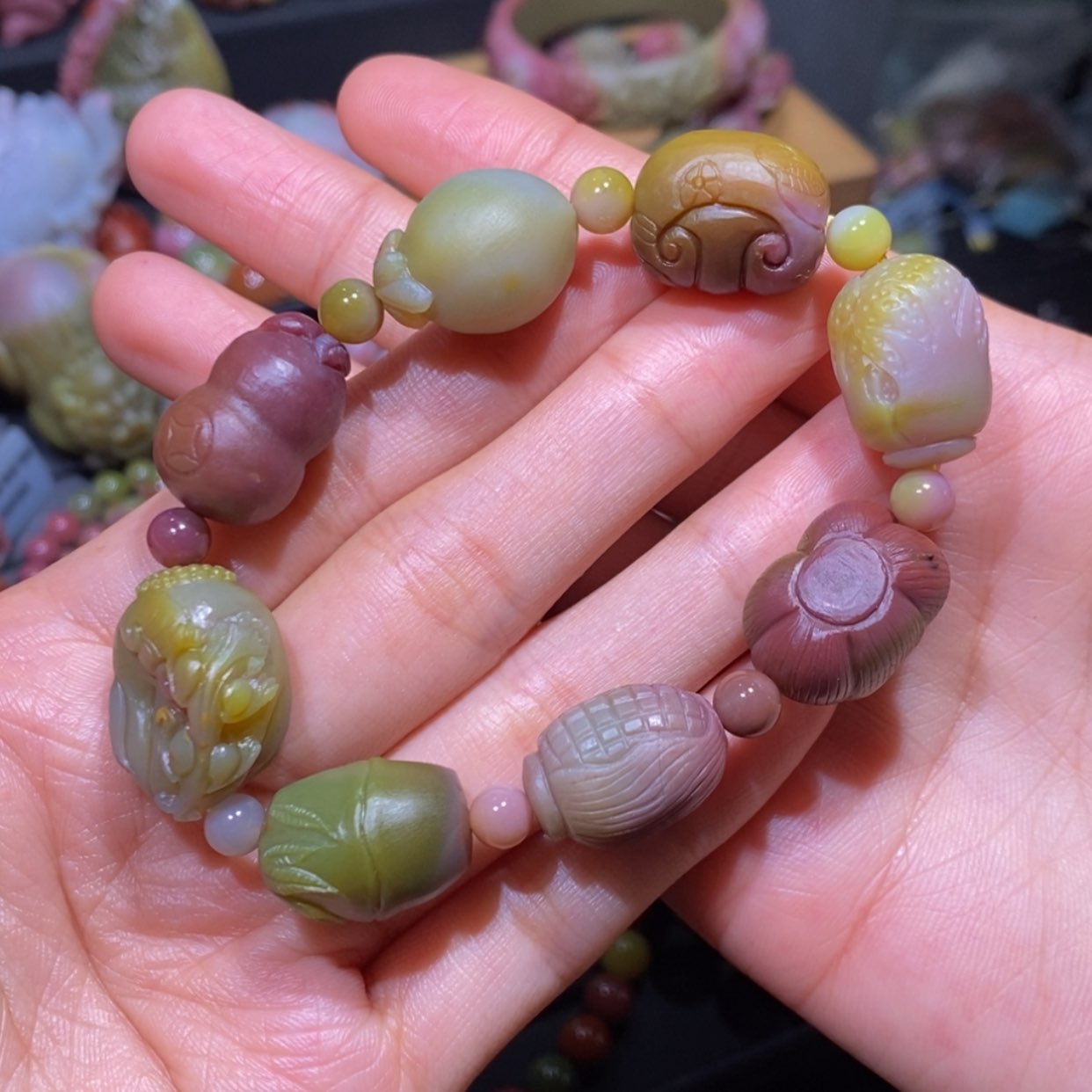 【闪购商品】玛瑙/玉髓手串未镶嵌盐源玛瑙