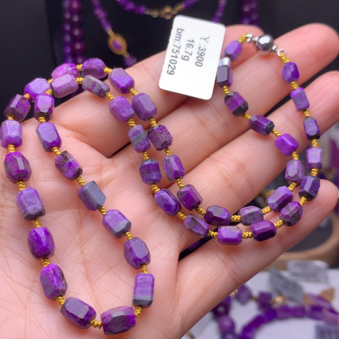 苏纪石（舒俱来）未镶嵌项链