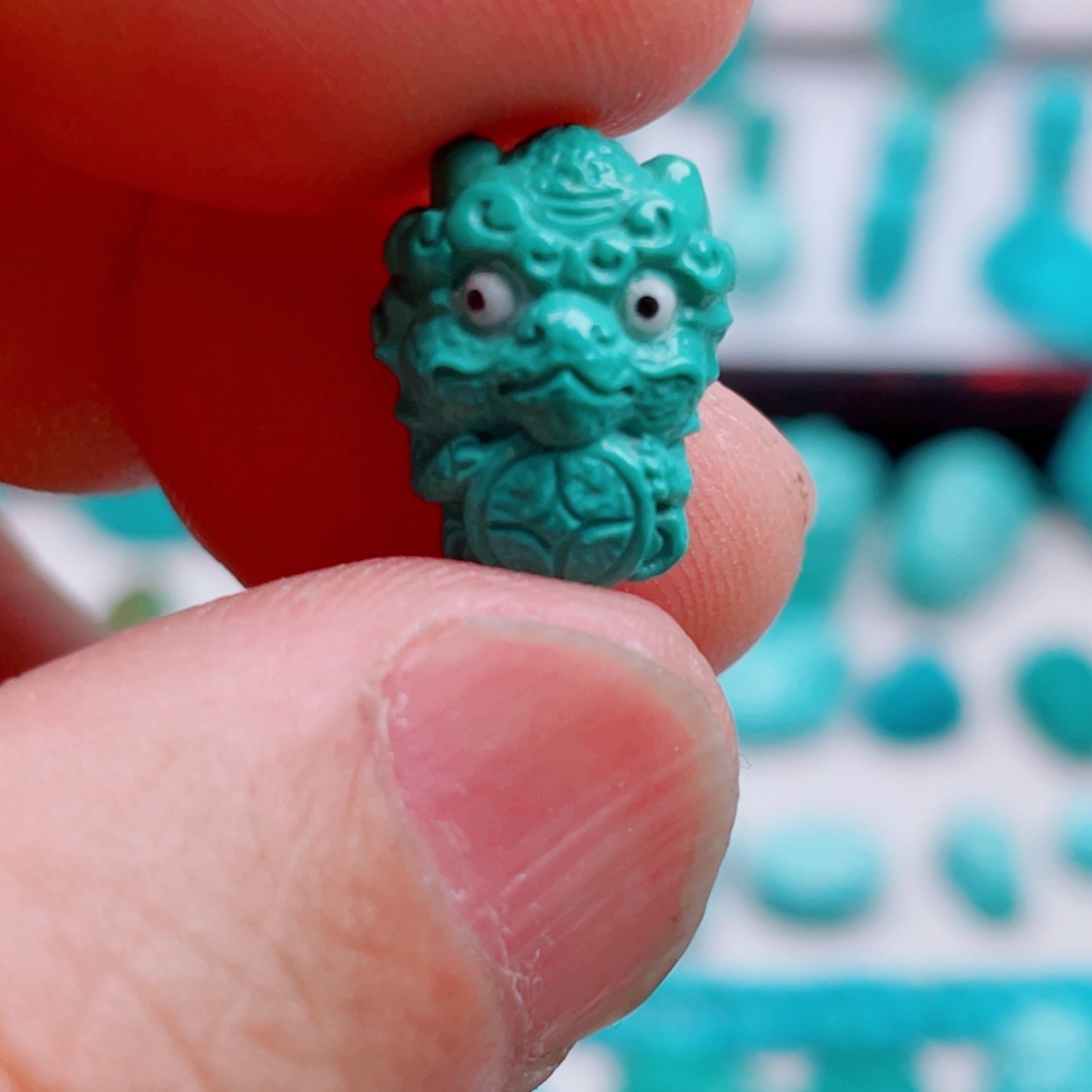 绿松石未镶嵌吊坠(不含链)