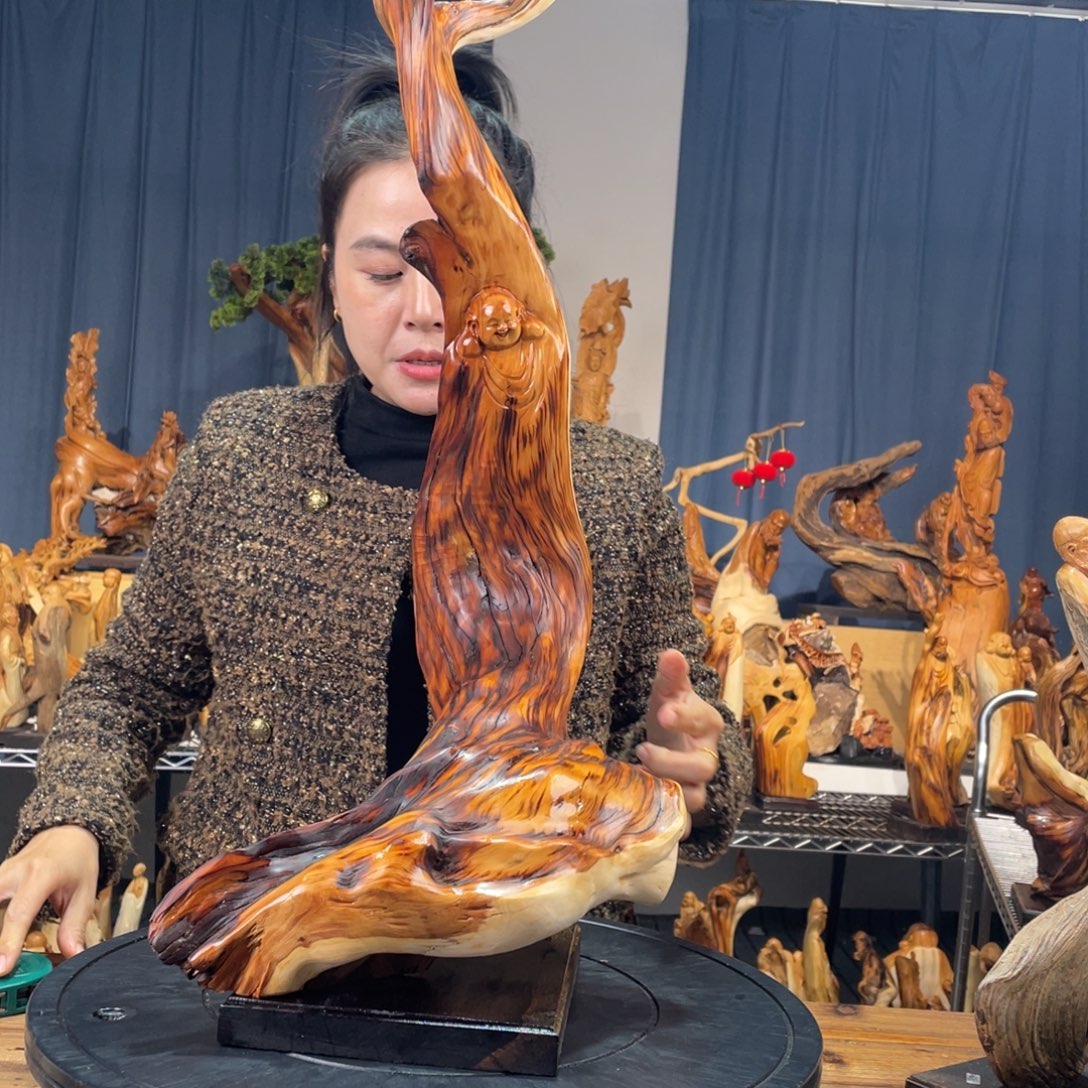 柏木（崖柏）随型摆件