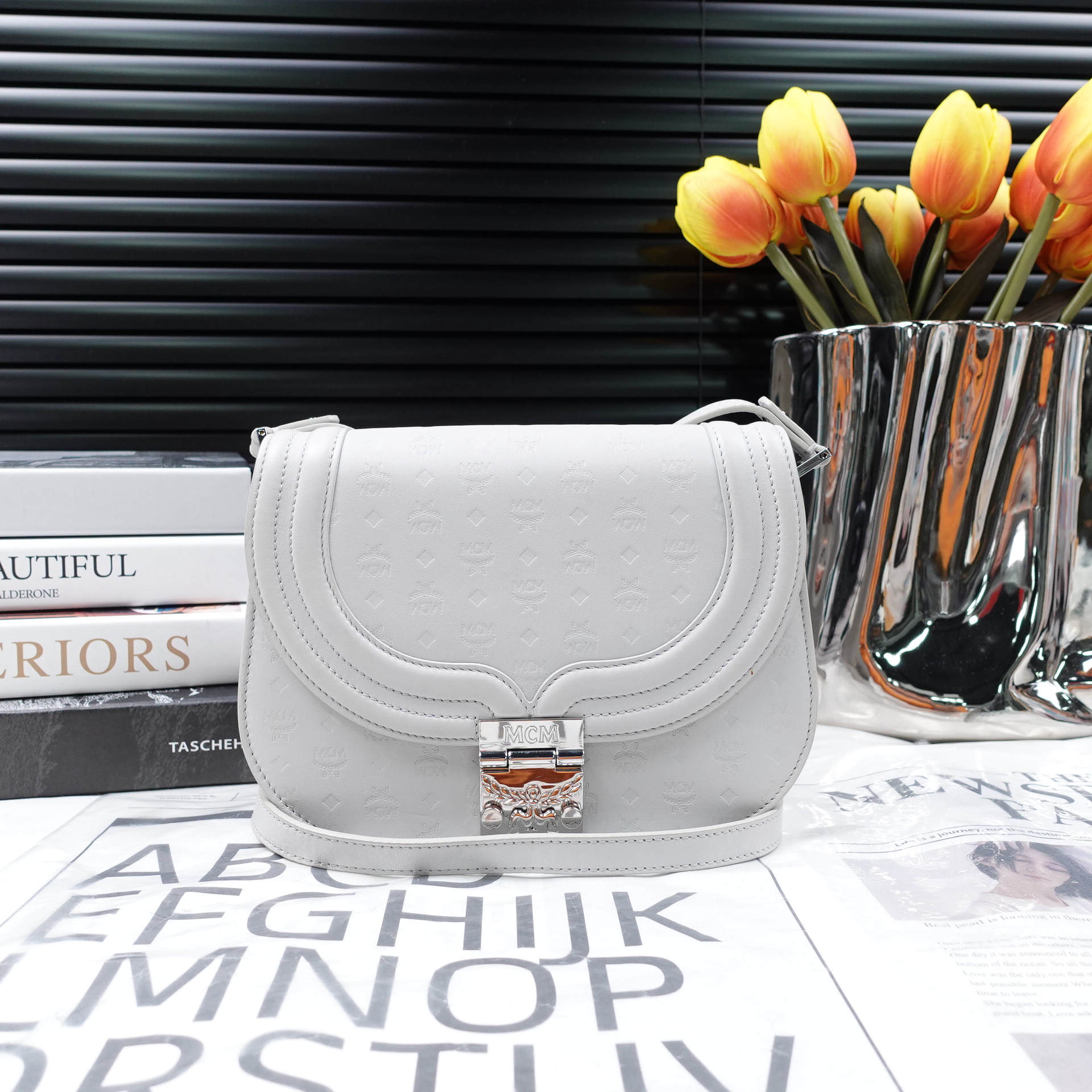 95新 MCM 单肩包/T10247515