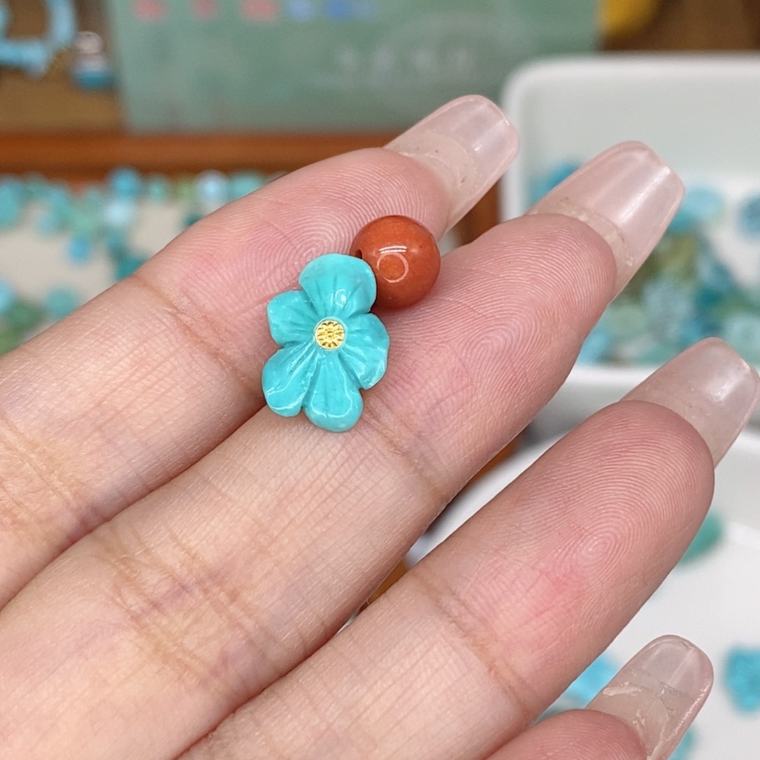 薪***同南红玛瑙未镶嵌配饰