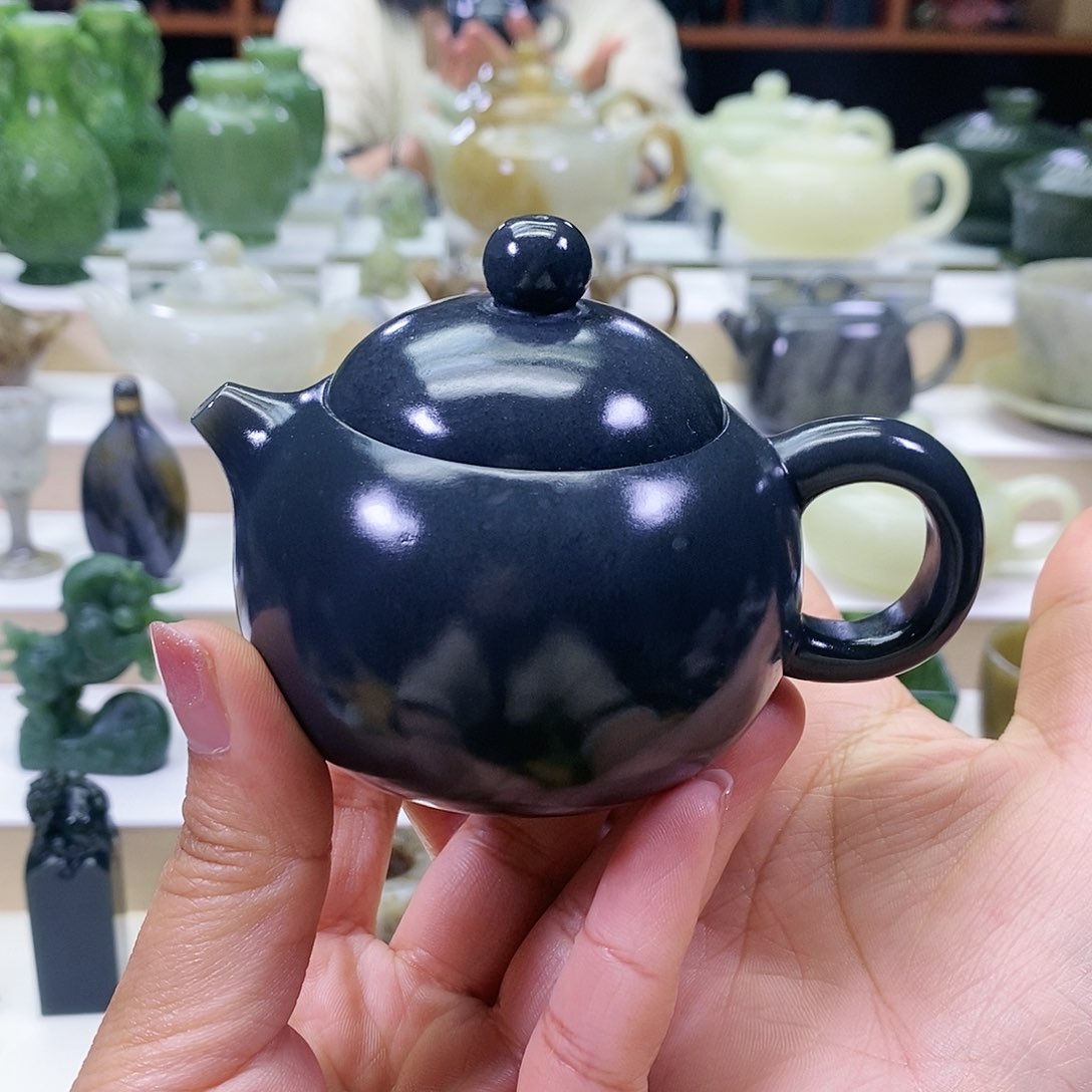 和田玉茶壶未镶嵌