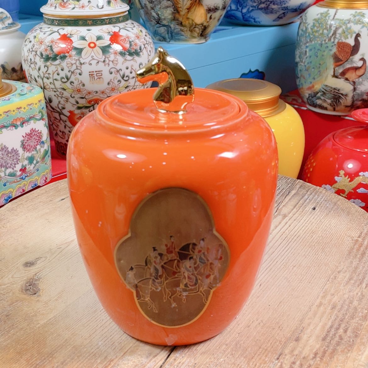 【闪购商品】罐陶瓷茶叶罐密封罐