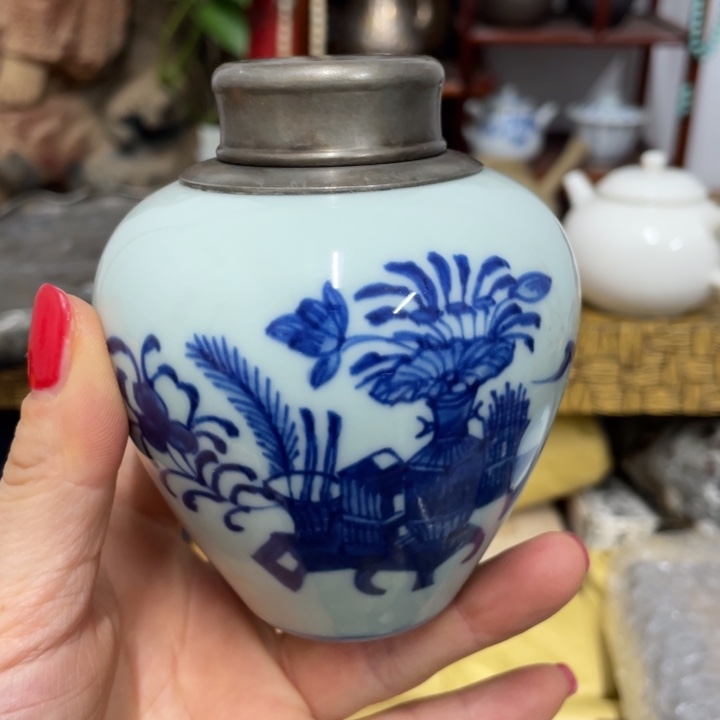 瓷中古艺术品摆件