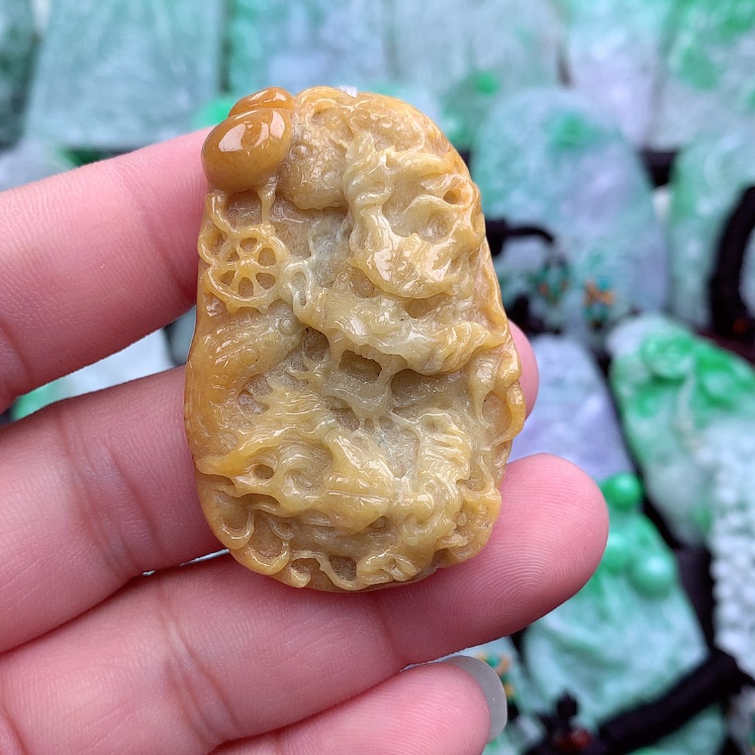 翡翠吊坠(不含链)未镶嵌