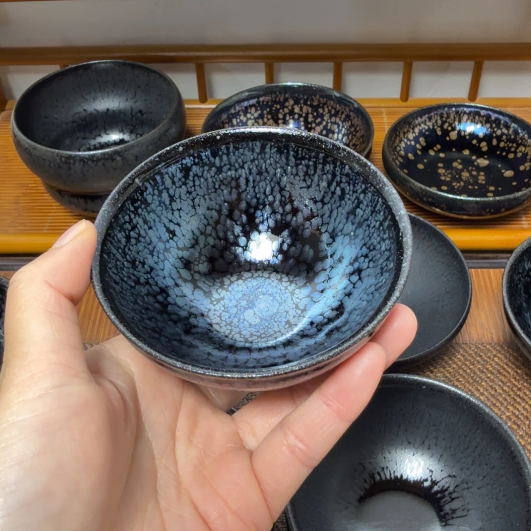 茶盏?****?建盏手工制作主人杯茶杯
