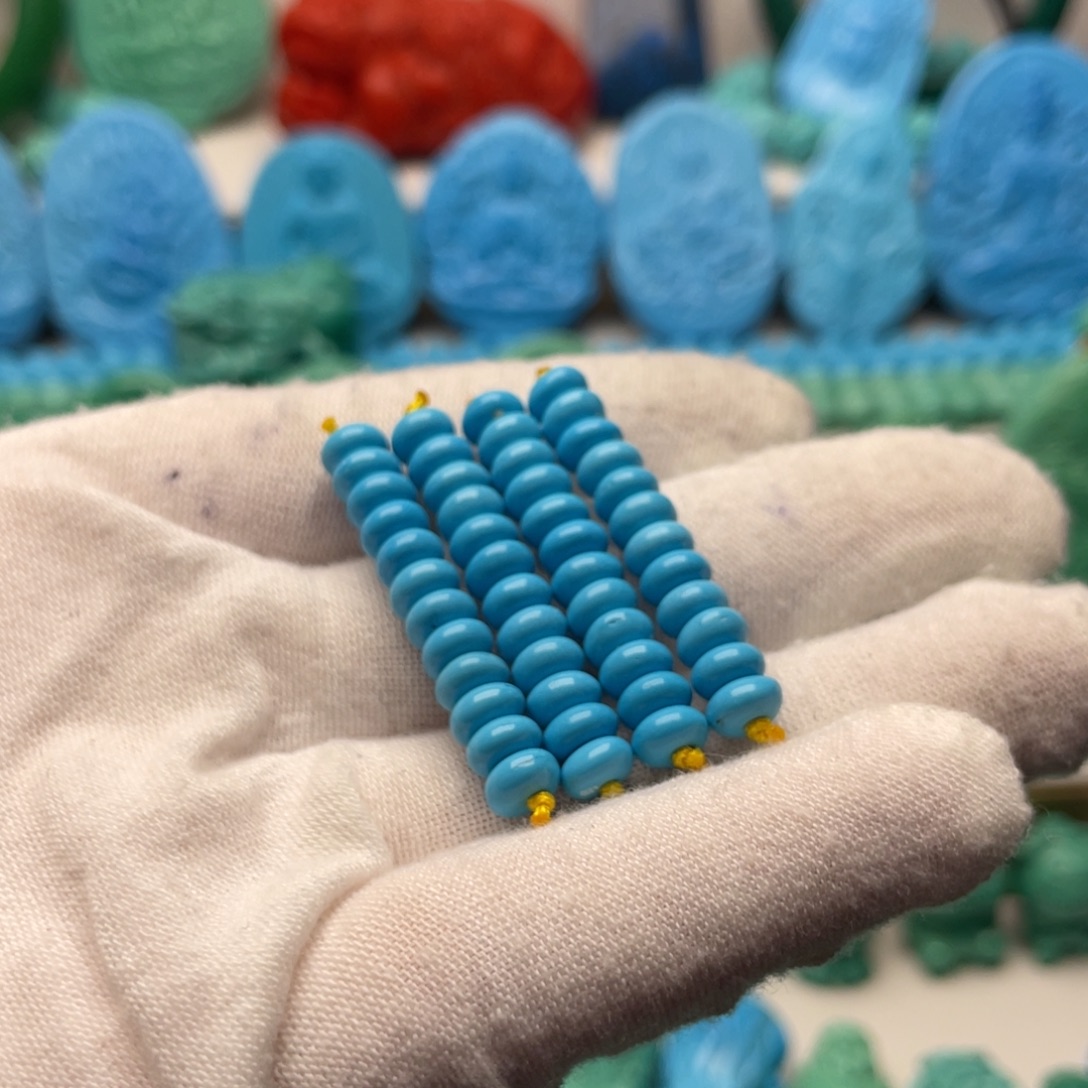 石材卡6mm高瓷蓝隔片1组