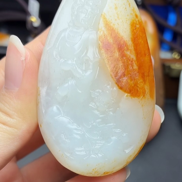 和田玉玉石挂件N1230拍一发一