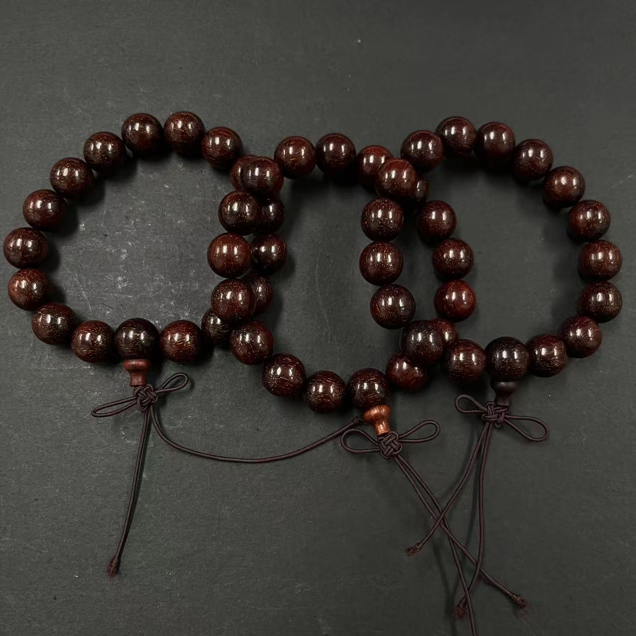 紫檀手串12m+（多样性发一件）