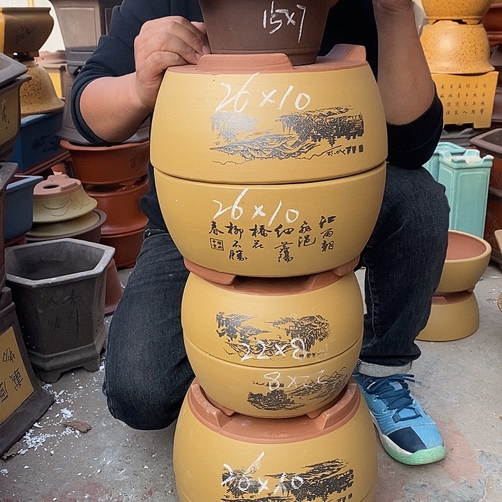 花盆紫砂紫砂花盆