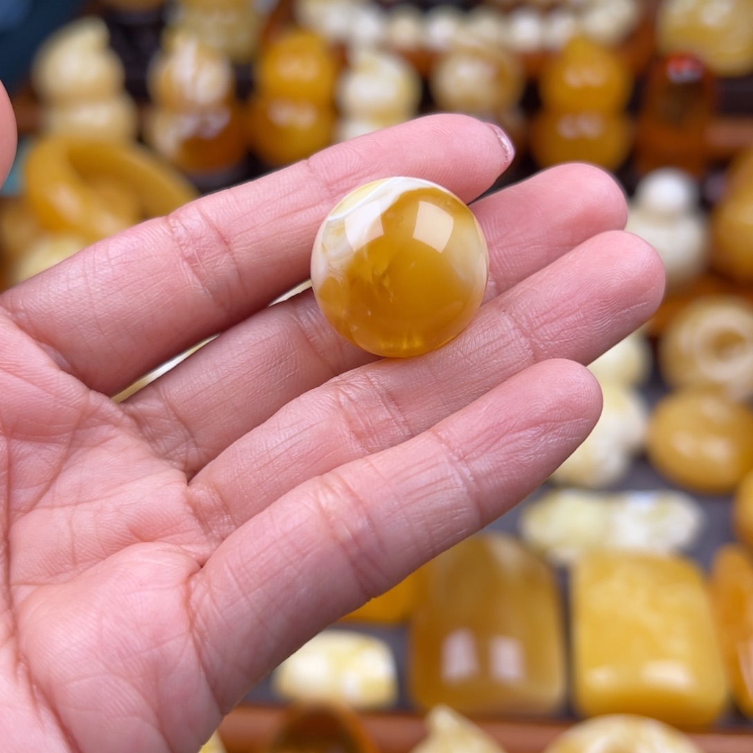 未镶嵌琥珀裸石?****?纯天然琥珀蜜蜡无优化
