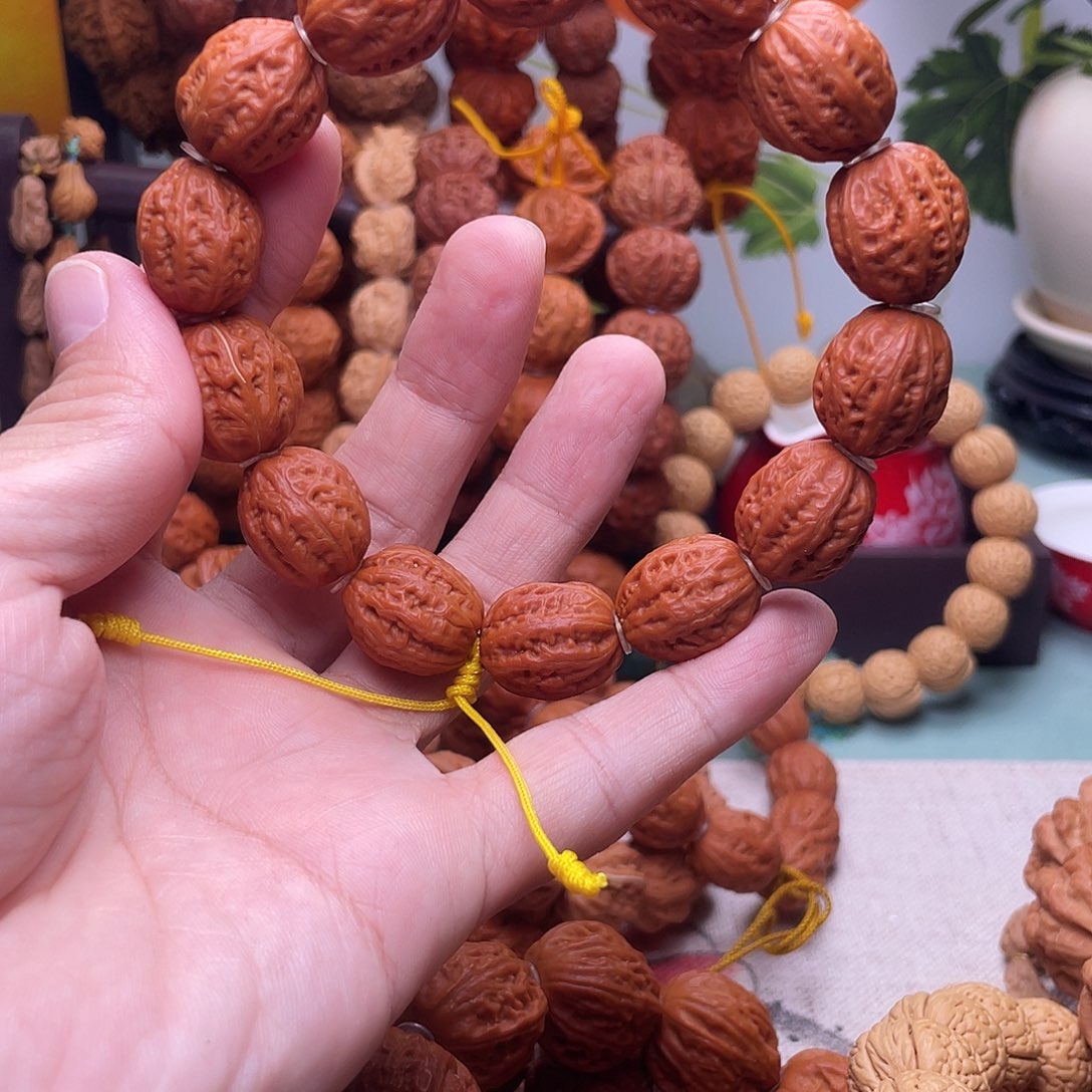 三***七手串文玩核桃秋子