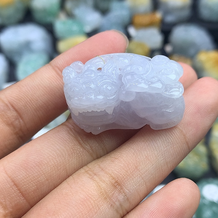 颈饰未镶嵌翡翠天然缅甸翡翠