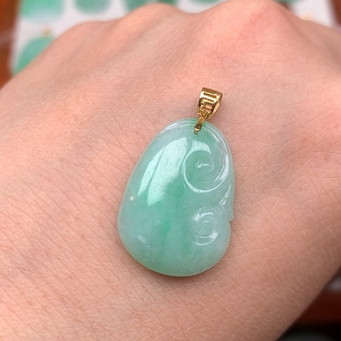 翡翠吊坠(不含链)未镶嵌