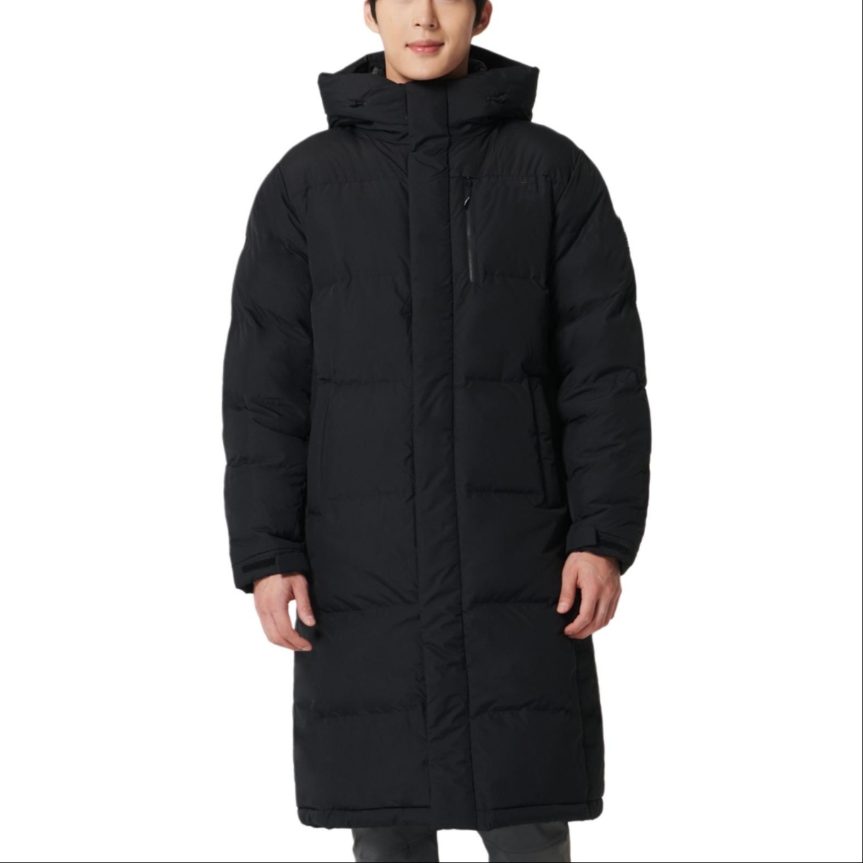 SC25972 冬季户外御寒高蓬松长款男女保暖连帽羽绒服