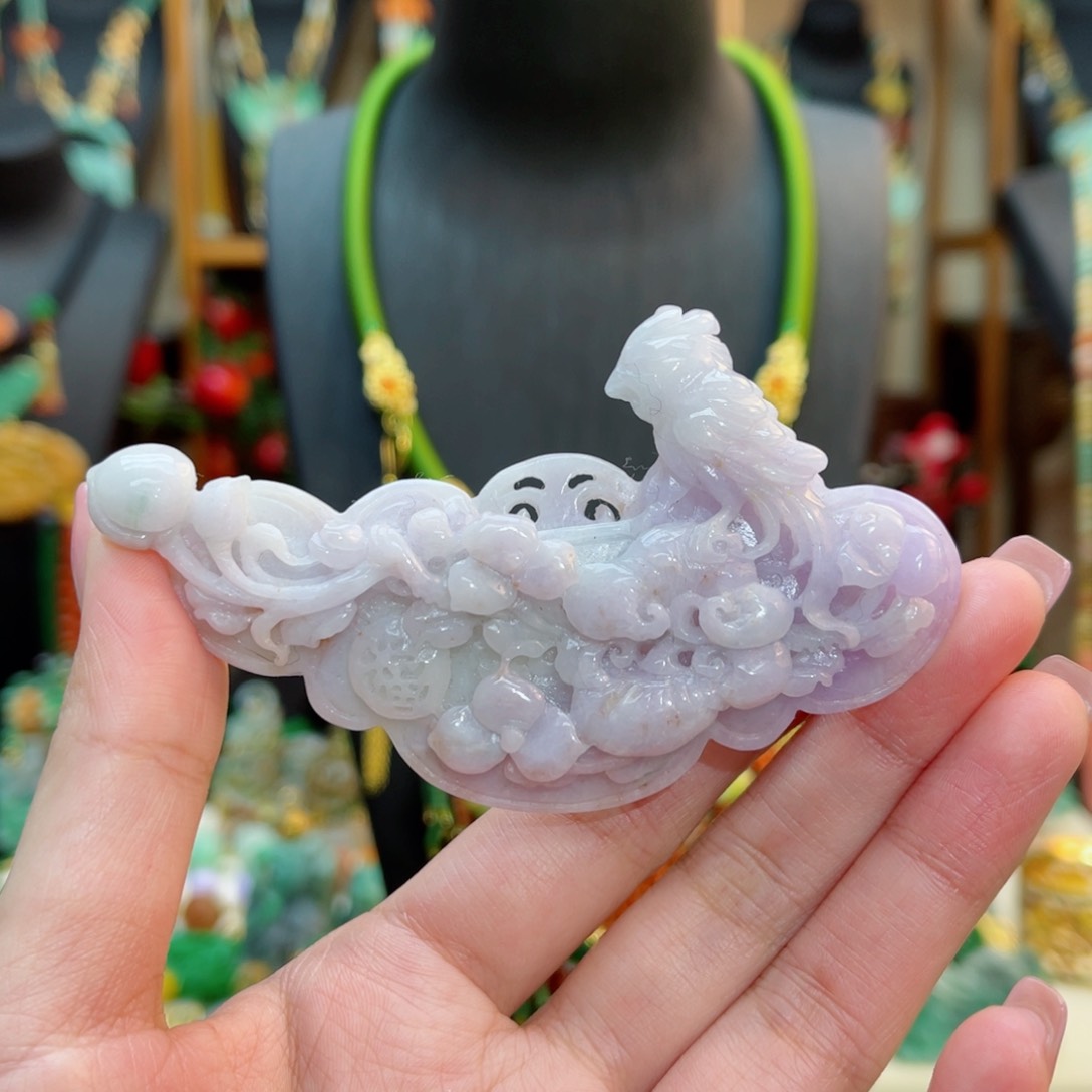 翡翠颈饰未镶嵌48小时鉴赏期