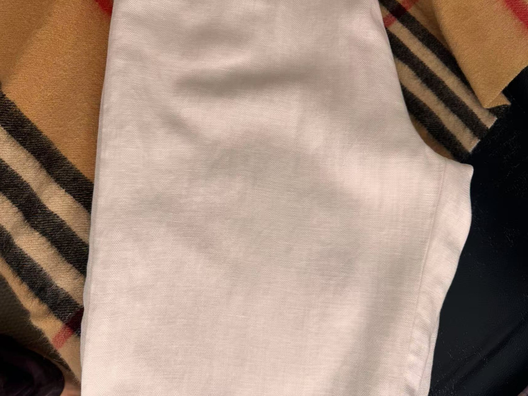 高级感麻料夏季显瘦直筒垂感阔腿裤时尚宽松百搭