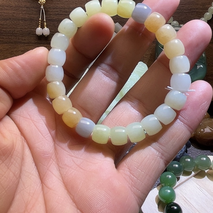 未镶嵌手串和田玉