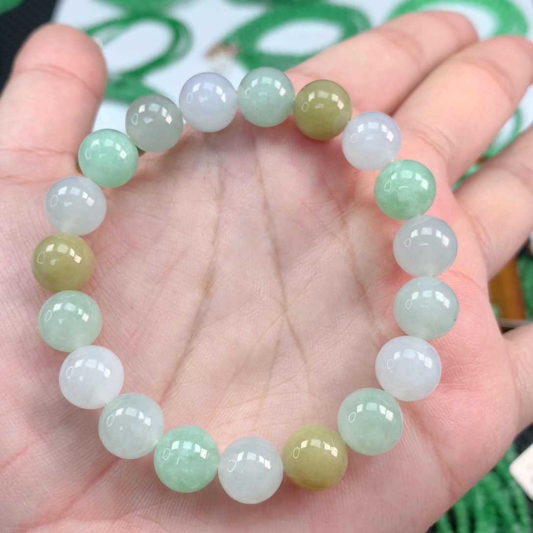 翡翠手链未镶嵌翡翠