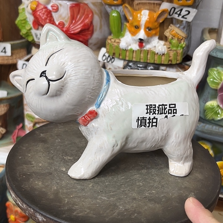 粗陶材质多肉花盆