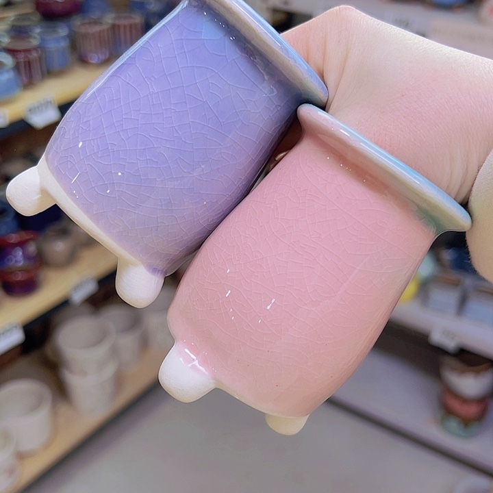 红陶陶瓷花盆单场满12包邮