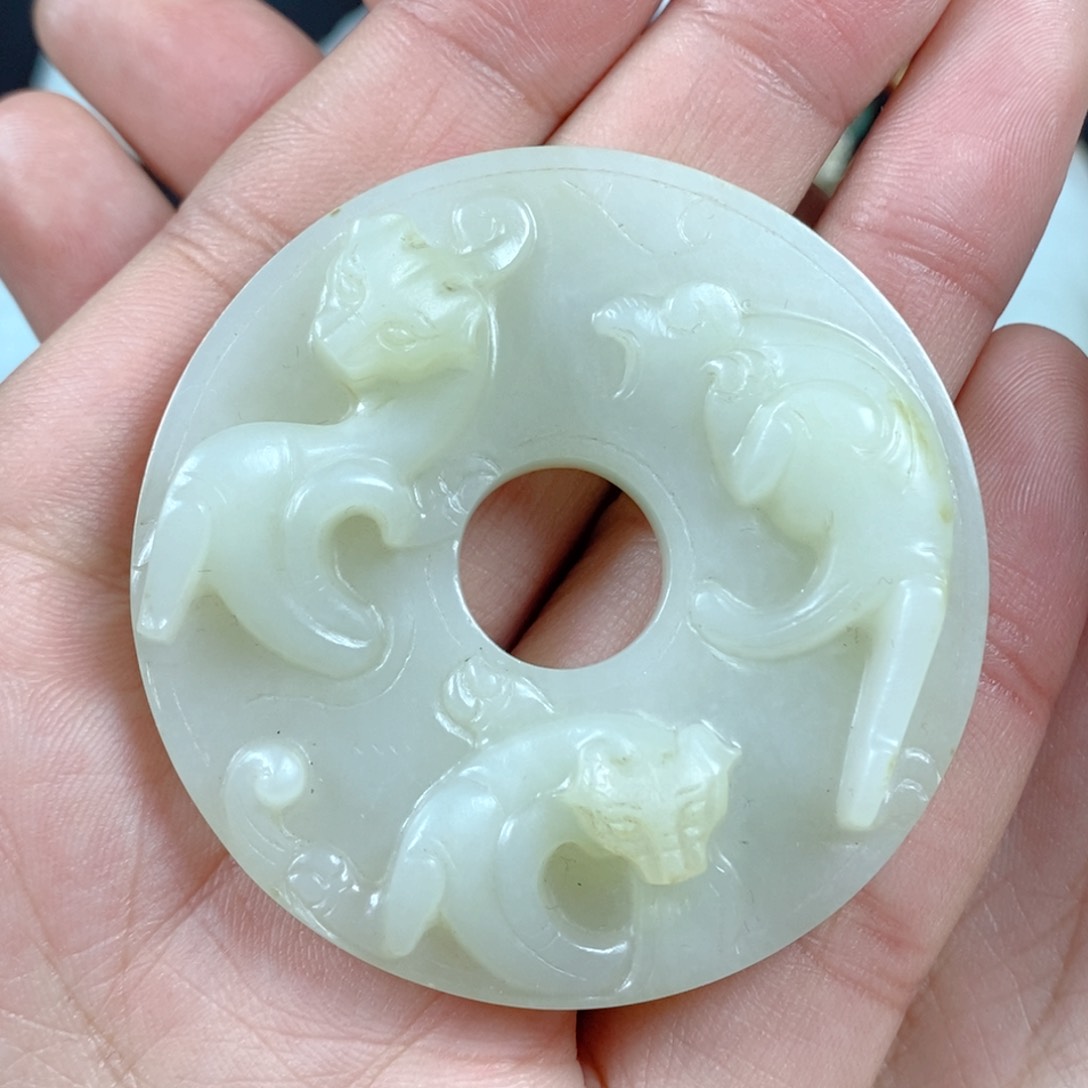 和田玉挂件未镶嵌