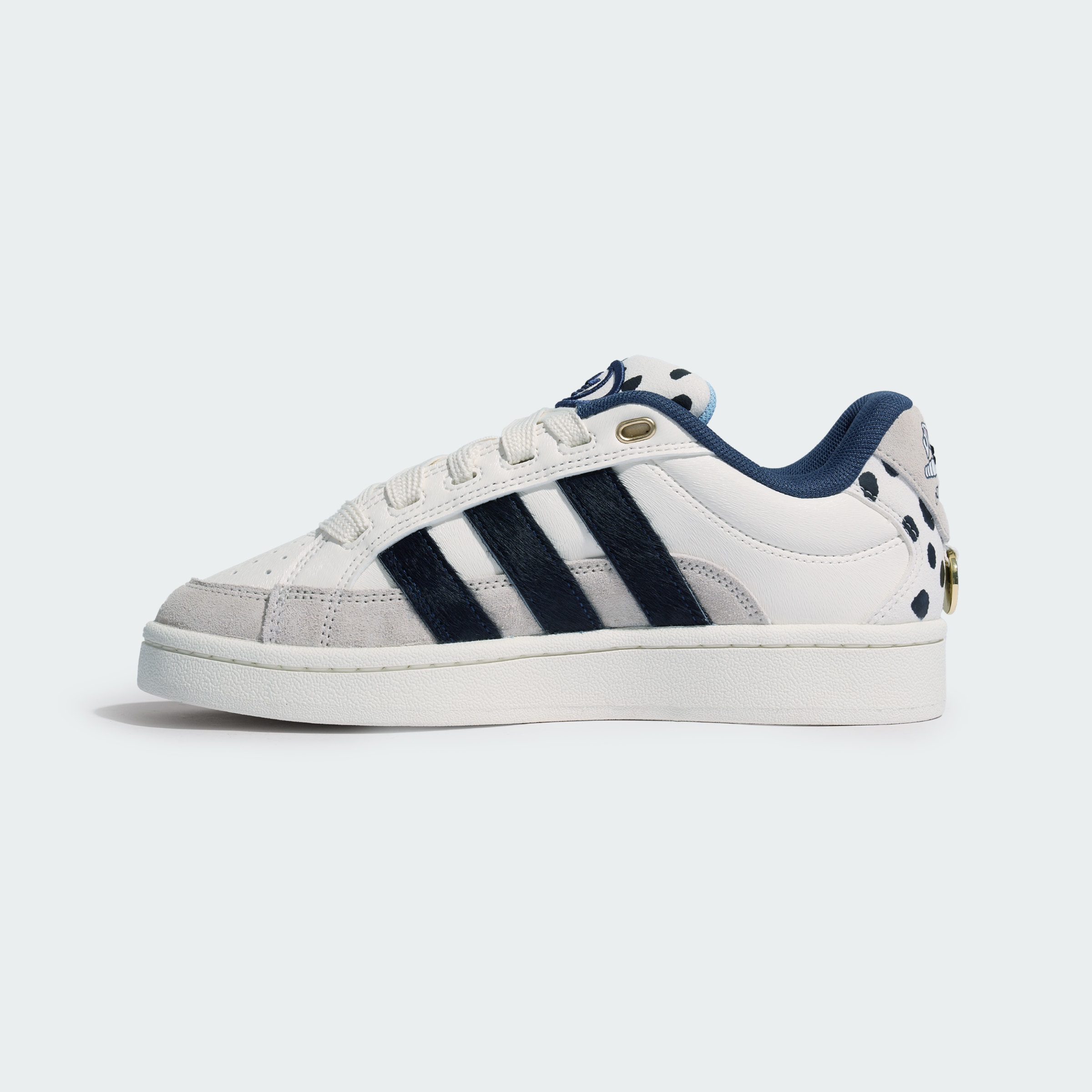 adidas/阿迪达斯迪士尼101斑点狗联名款经典滑板鞋「面包鞋」JQ8733