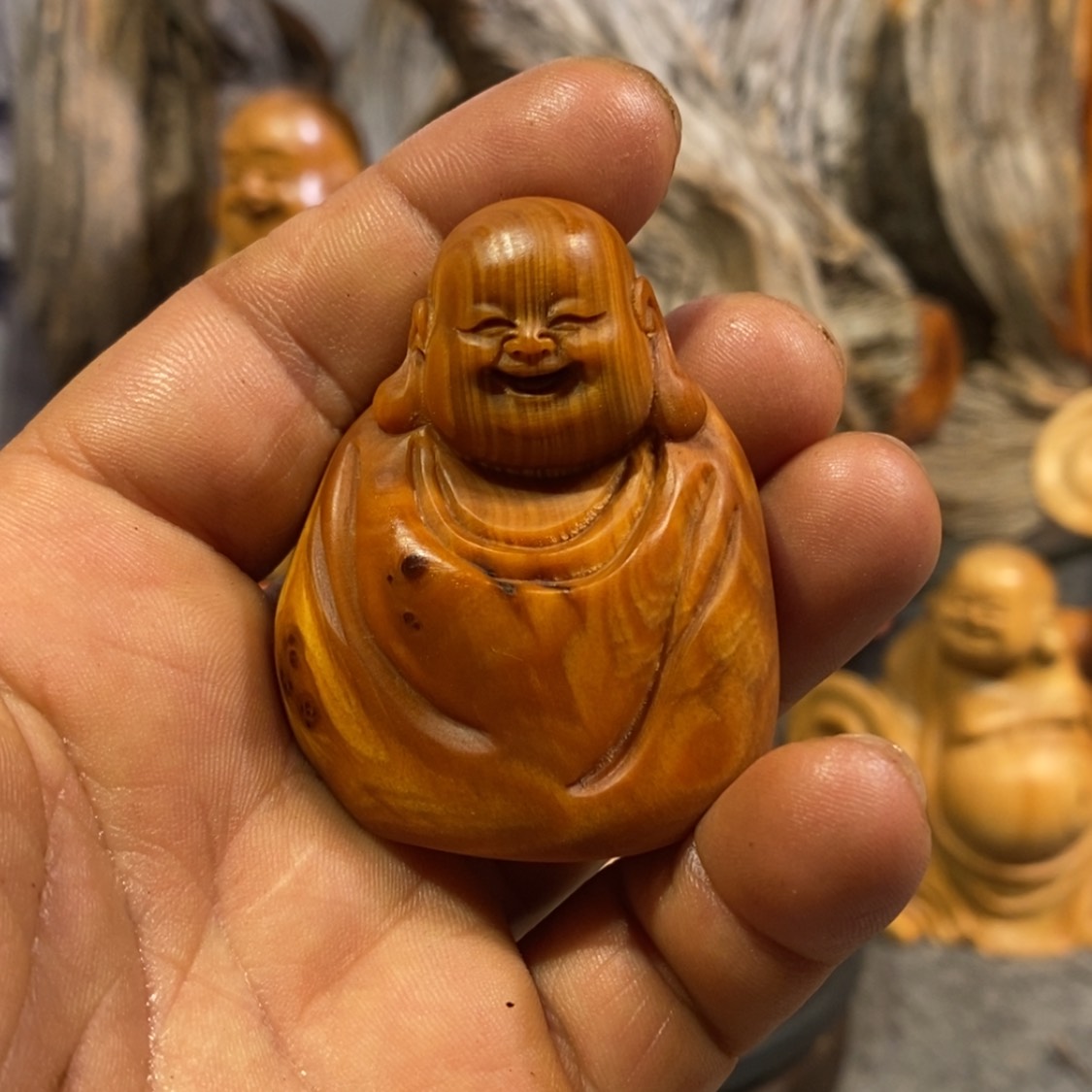 【闪购商品】柏木（崖柏）木雕工艺品摆件