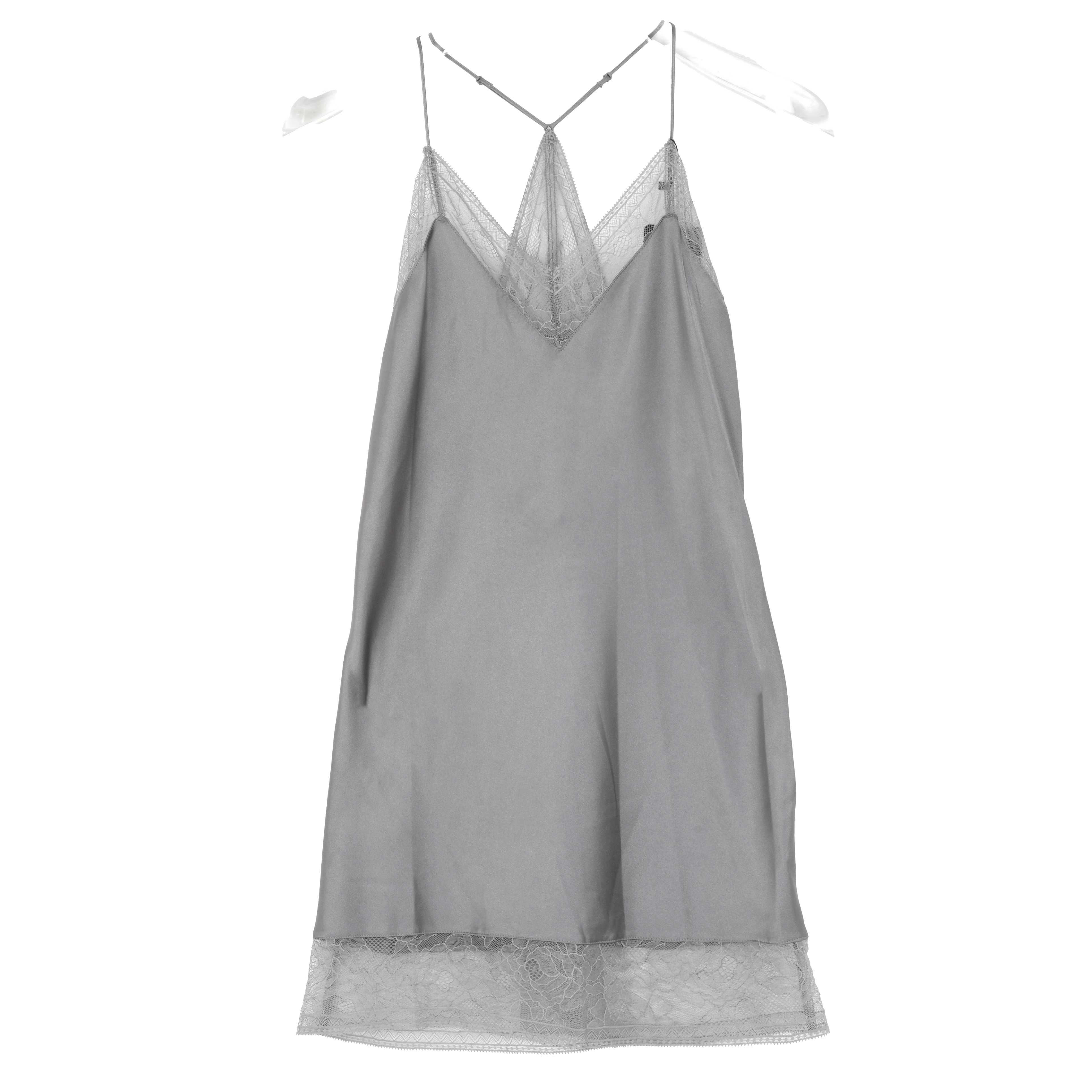 CALVIN KLEIN卡尔文·克雷恩 女士常规款蕾丝吊带裙000QS5861EG81