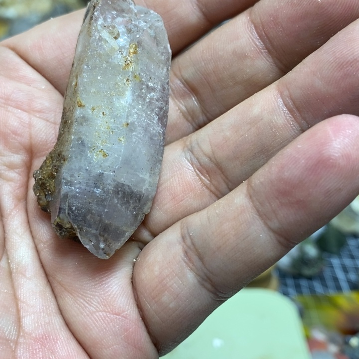 水晶水晶柱未镶嵌