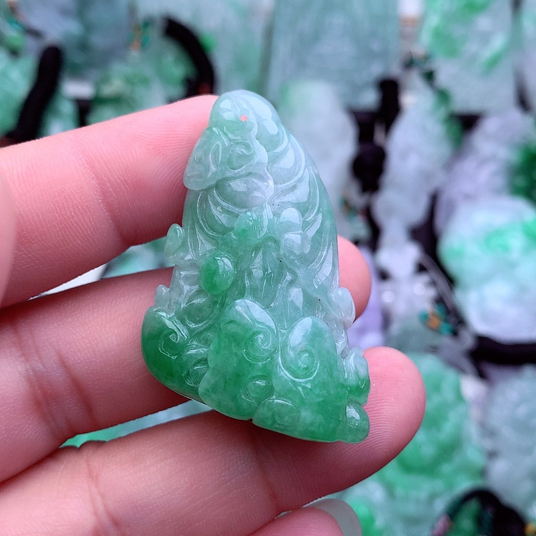 翡翠吊坠(不含链)未镶嵌