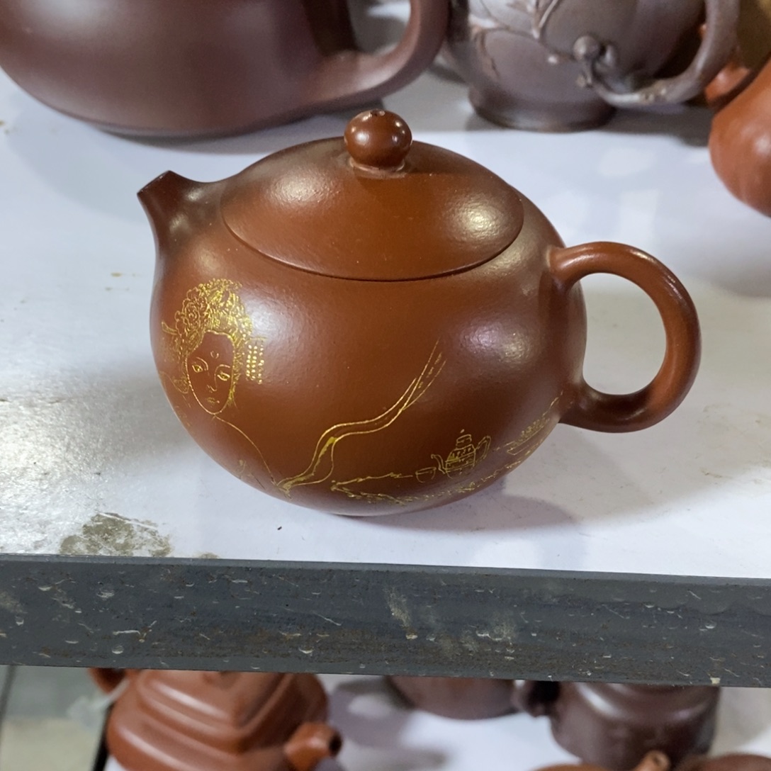 紫砂茶壶原矿手工196