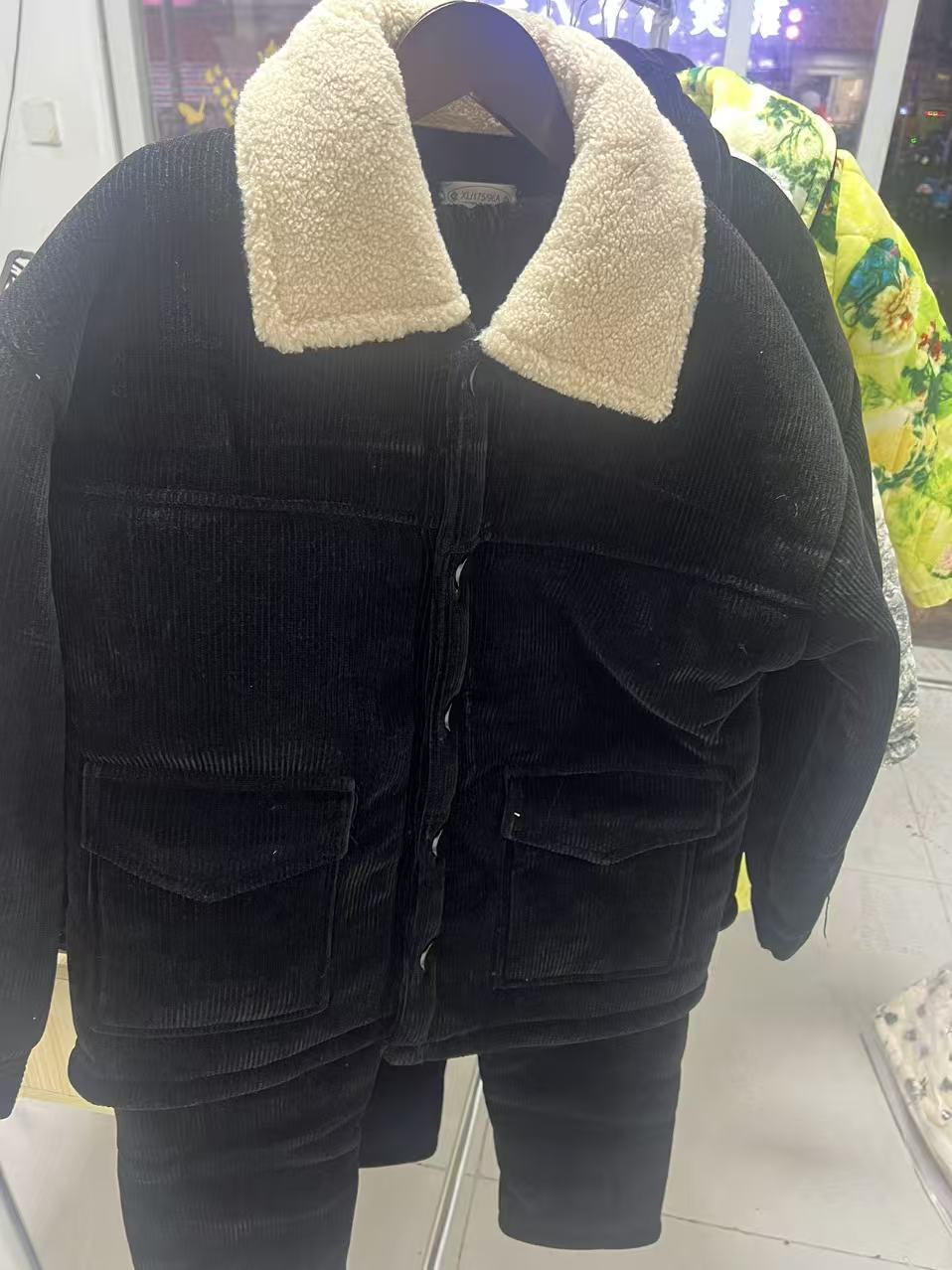 新款高档男款雪尼尔三层加厚保暖套装家居服外出款002款