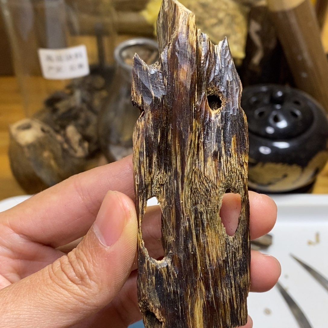 沉香高油香薰海南陆河18克