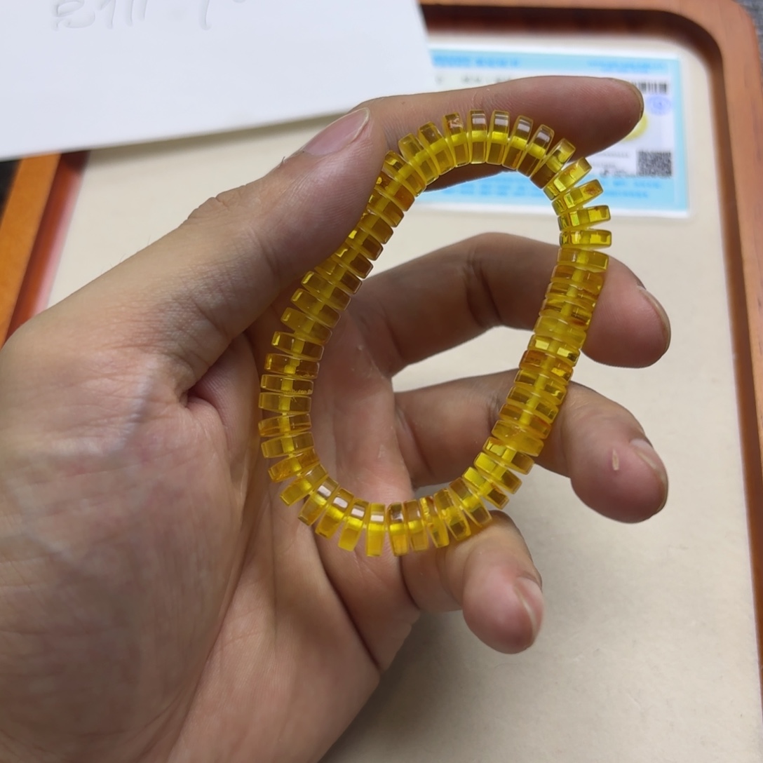 手链琥珀未镶嵌9.1mm