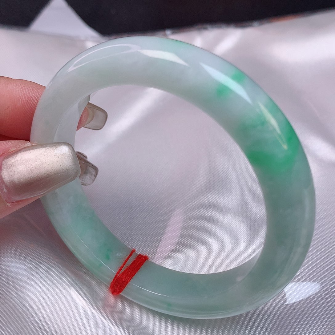 翡翠手镯未镶嵌53 翡翠手镯