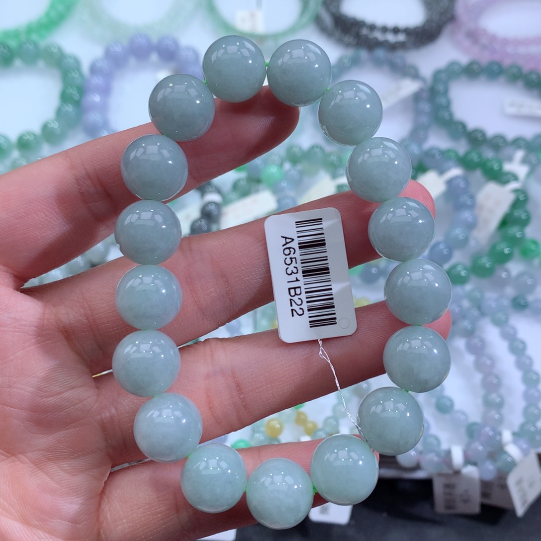 翡翠手链未镶嵌天然