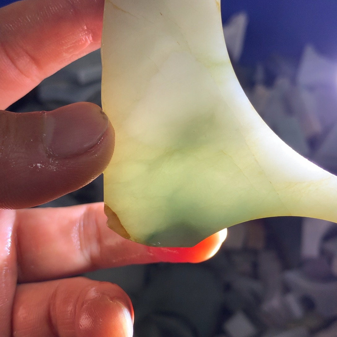 翡翠裸石翡翠边角料