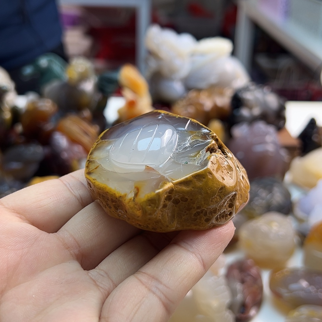 玛瑙/玉髓未镶嵌颈饰