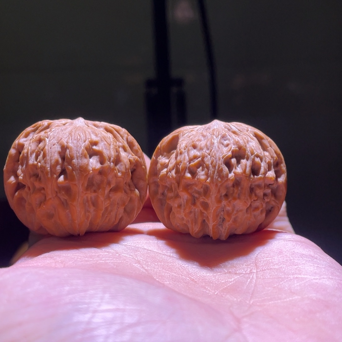 吊坠文玩核桃38房山一代水晶磨盘