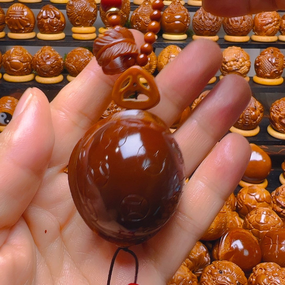 戰***雕橄榄核手串/手链元宝富家高配