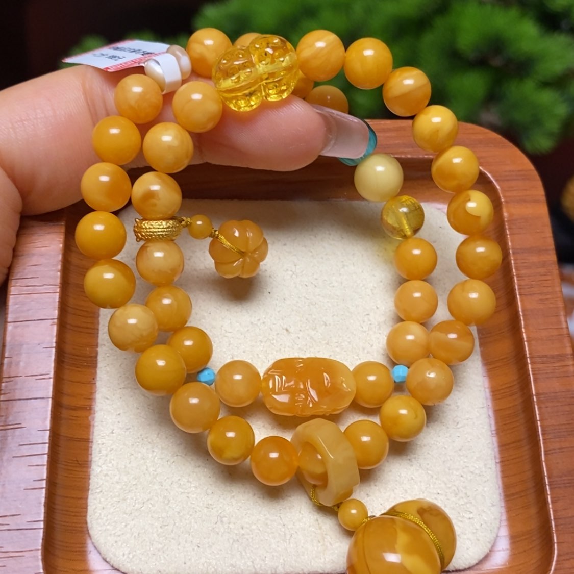 【闪购商品】手链蜜蜡未镶嵌手串