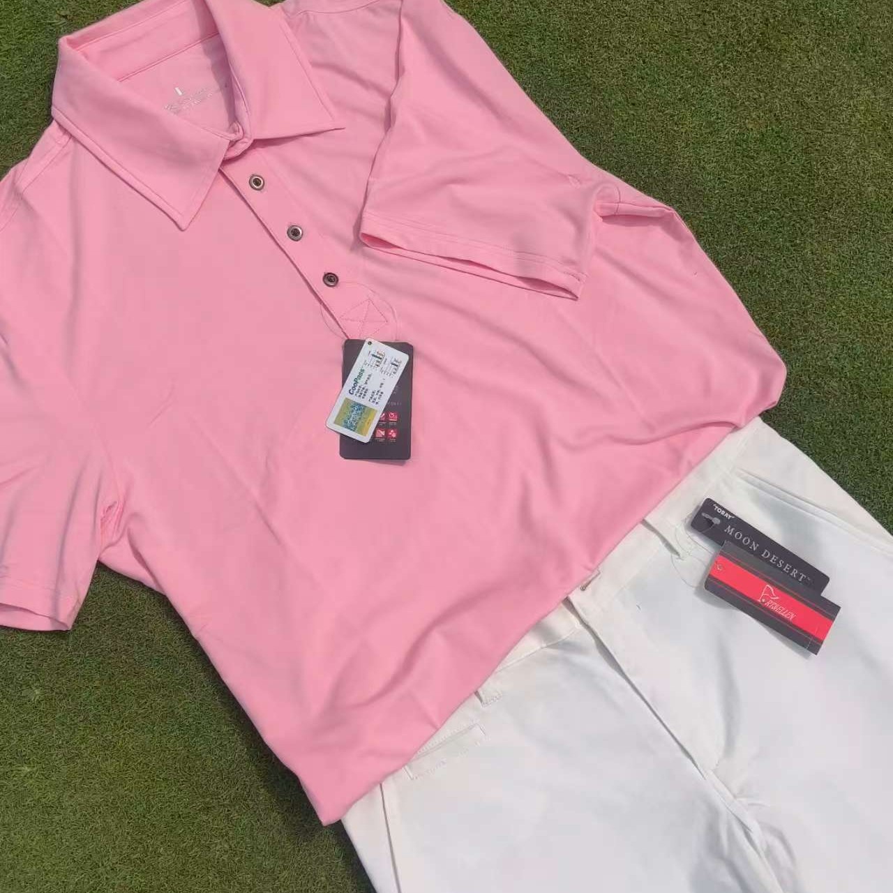 POLO衫常规polo纯色休闲短袖上衣常规款修身型宽松型男士运动夏季