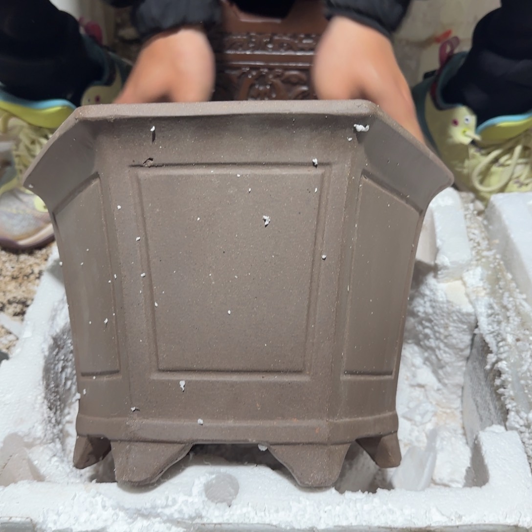 紫砂花盆口径33厘米