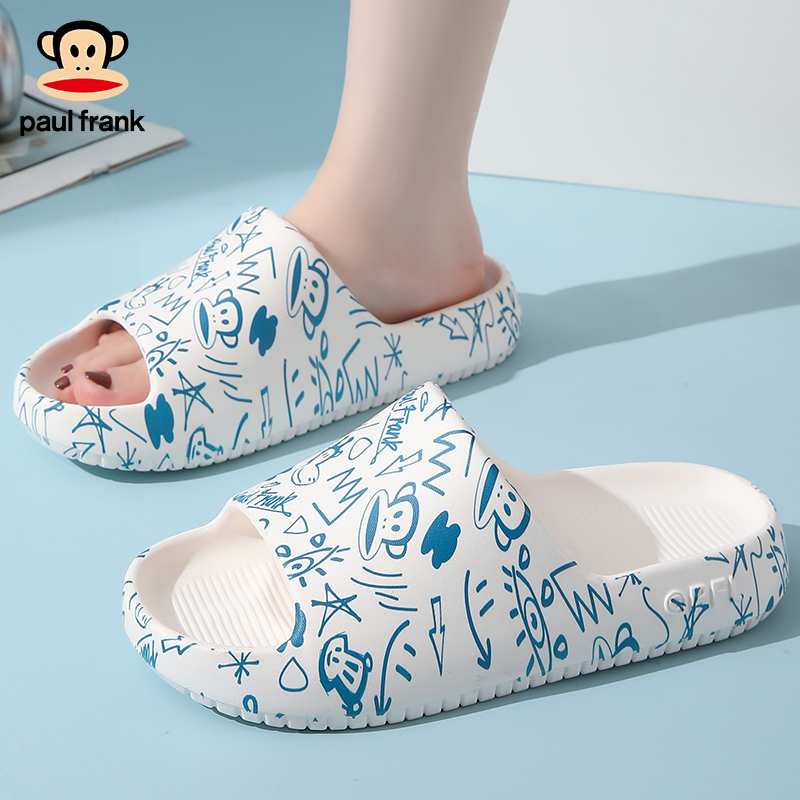 大嘴猴凉拖鞋女夏天2025新款居家浴室内防滑厚底户外穿男时尚潮流