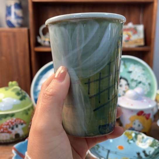 炉景德镇釉下手绘陶瓷 