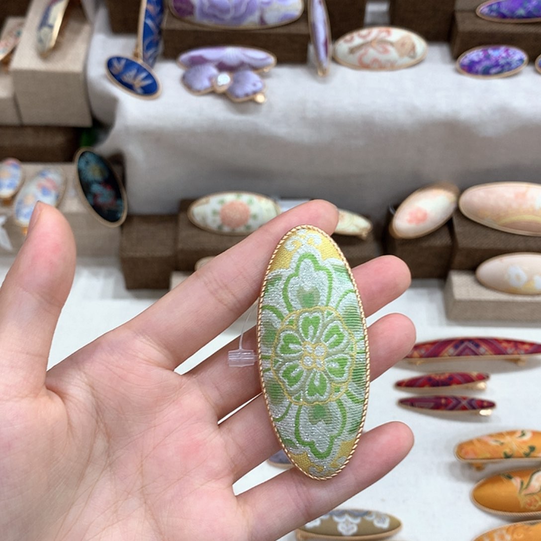 布艺铁合金鸭嘴夹福利