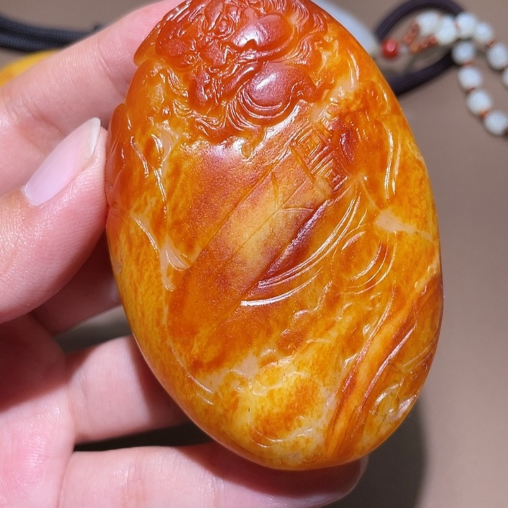 和田玉颈饰未镶嵌Y